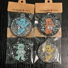 Christmas Swear Bear baubles (censored!)