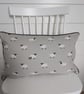 Sophie Allport Sheep   Cushion Cover with Black Pom poms - Image 6