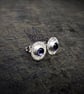 Sterling Silver Iolite Stud earrings