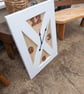 Barn door style wooden wall clock - Image 3