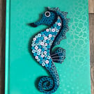 Stunning quilled Notebook  A5 size 