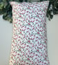 Rectangle Cushion in a vintage pink & white floral cotton fabric - Home Decor - Image 3