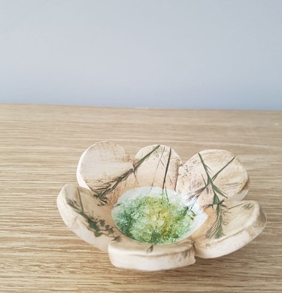 Little Ceramic Petal Dish
