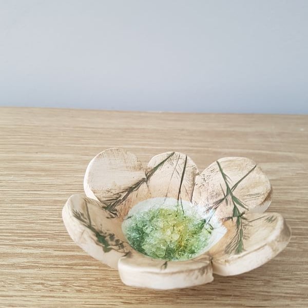 Little Ceramic Petal Dish