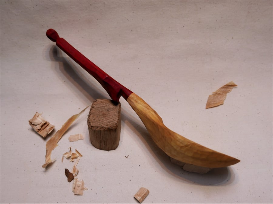 Tulipwood Serving Spoon
