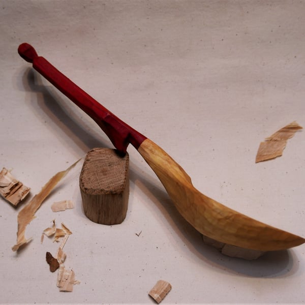 Tulipwood Serving Spoon