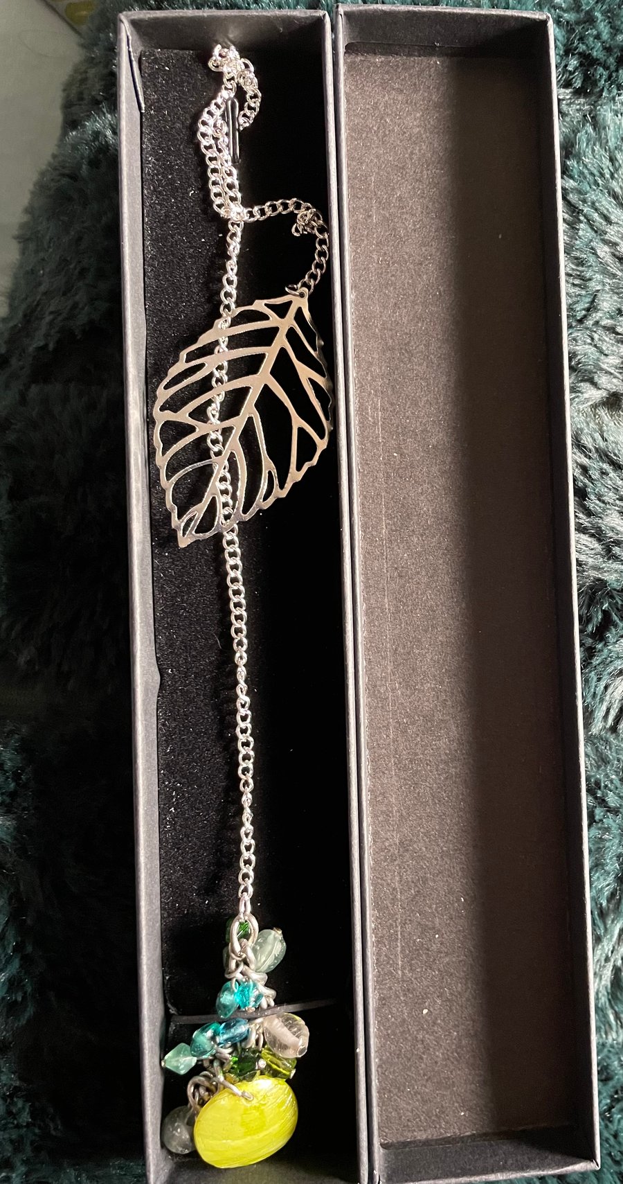 Silver Leaf Bookmark