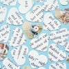 100 Beatrix Potter Peter Rabbit Heart Confetti - Baby Birthday Christening Party