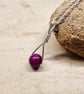Sugilite Pendant wire wrap necklace - Image 2