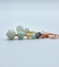 Amazonite & Copper Earrings, Birthday, Anniversary, Gemstone Jewellery Gift