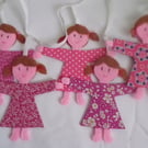 Rag Doll Bunting: Handmade Nursery Decoration