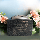 Personalised Granite Memorial Vase Grave Vase Grave Flowerpot