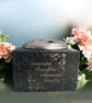 Personalised Granite Memorial Vase Grave Vase Grave Flowerpot