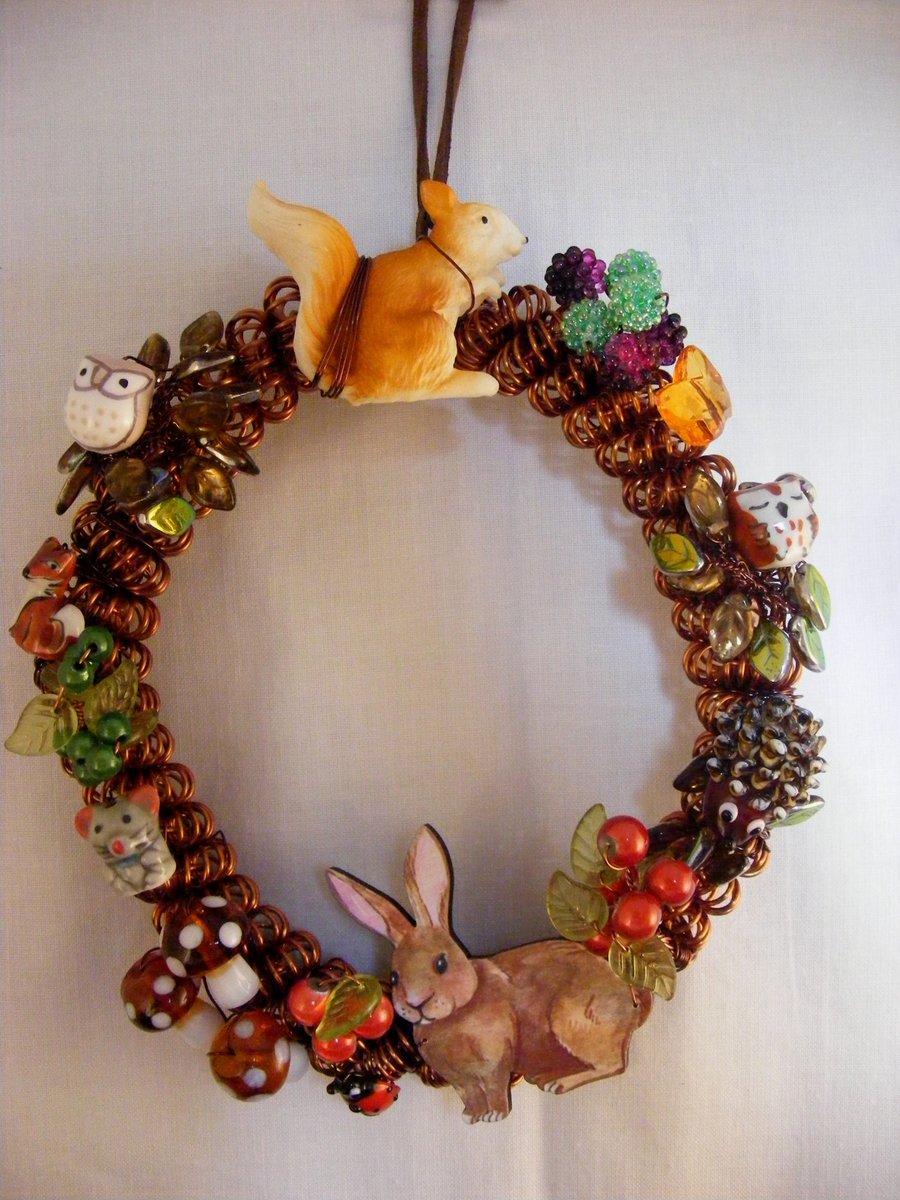 Autumn Woodland Wreath