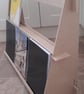 A4 Portrait Display Stand - 2 shelf version for A4 books & frames - flat packing - Image 2