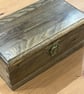 Handmade Recycled Oak Trinket Box - Image 6