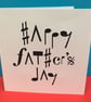 Music Father's Day Card- Fathers Day Card - Image 1