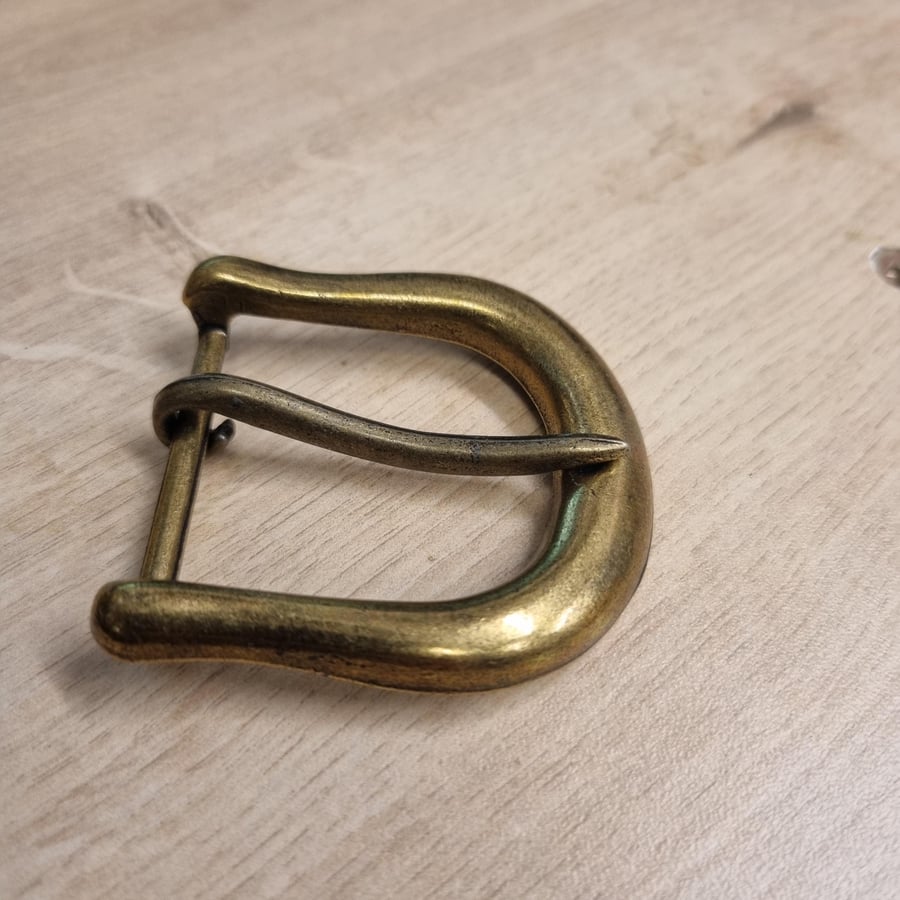 40mm Brass Toned Belt Buckle