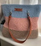 Handmade Crochet macrame shoulder bag 