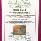 Inner Child Meditation Pack, including A5 print, meditation, journalling prompts