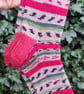Handknitted Adult Socks - UK 5-7