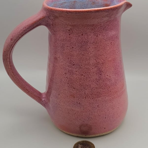 Tall ceramic jug
