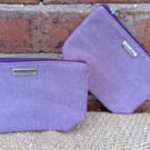 Mauve Zip Pouch