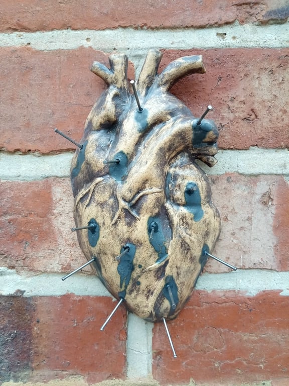 The Cursed Heart Ceramic Wall Decor
