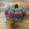 Hand Knitted Dark Muted Pumpkin