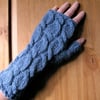 Alpaca Wrist Warmers Fingerless Gloves