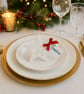 Personalised Christmas Star Place Setting, Christmas Table Decor