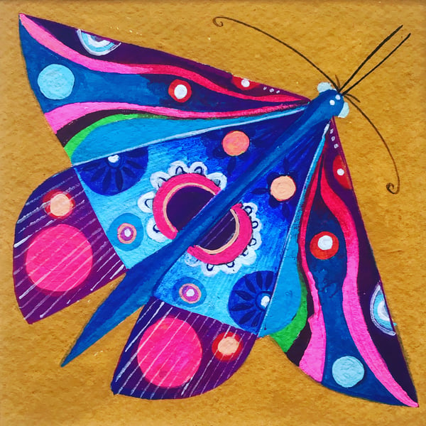 Original Painting - Flutter 6