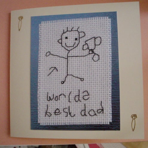 World's Best Dad Greetings Card