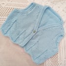 Girls Hand Knitted Sleeveless Aran Waistcoat, Knitted Girls Clothes