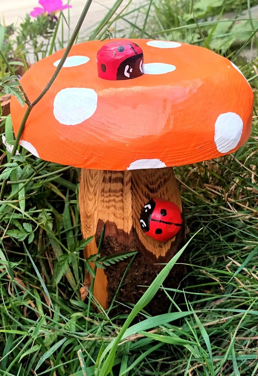Orange spotty Toadstool