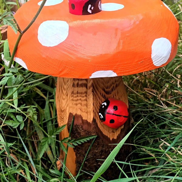 Orange spotty Toadstool