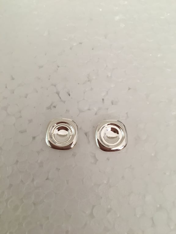 Square Stud Earring Settings - ES28