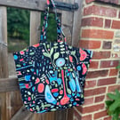 Bright Ikea cotton beach bag tote bag