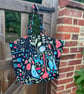 Bright Ikea cotton beach bag tote bag