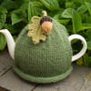 Traditional English Acorn Tea Cosy, Autumn, Fall Tea Cozy