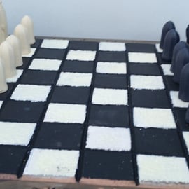 Handmade and hand finished Lewis Chess Set ( Chess pieces only) Made in Scotland