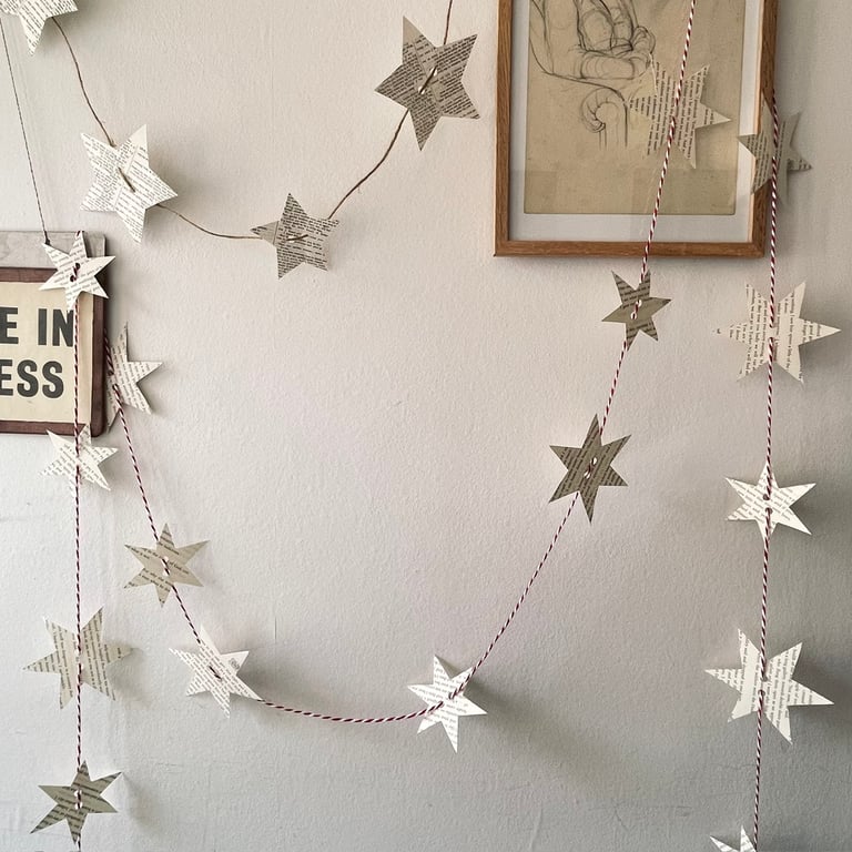 Paper Star Bunting DIY Kit