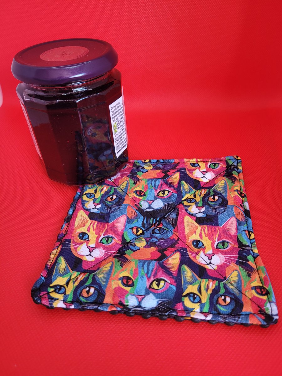 Jar Opener Multicolour Cat design