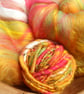 50g Liquorice Torpedo Art Batt for Spinning - Image 4