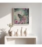 Little Fairy Girl – Original Mixed-Media Painting  - Image 1