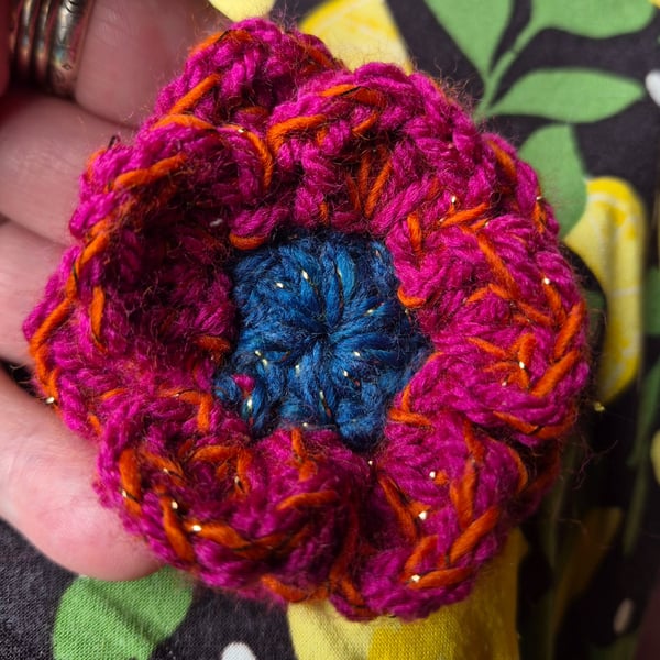 Crochet Hair Clip