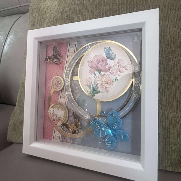 BOXED  FRAMES  WITH SCENE