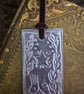 Unique embossed metal bookmark - Image 2