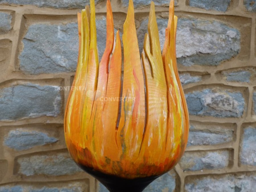 THE FLAME VASE