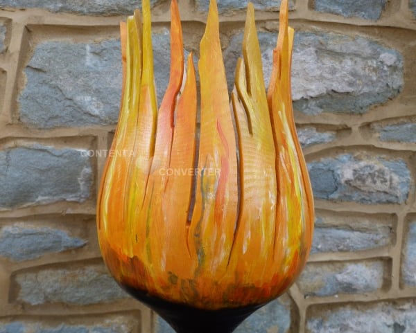 THE FLAME VASE